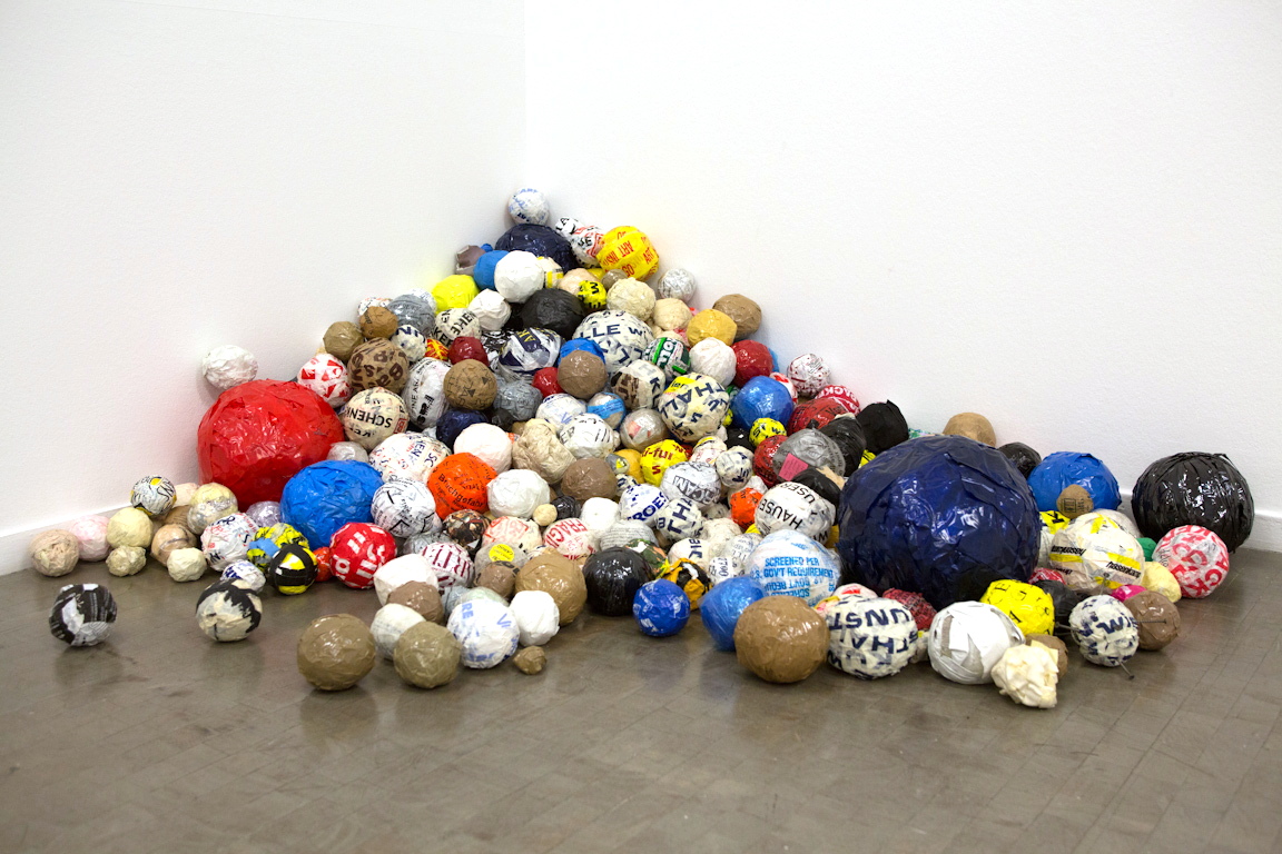 scotthayes5166 Bucky balls made from art packing tape